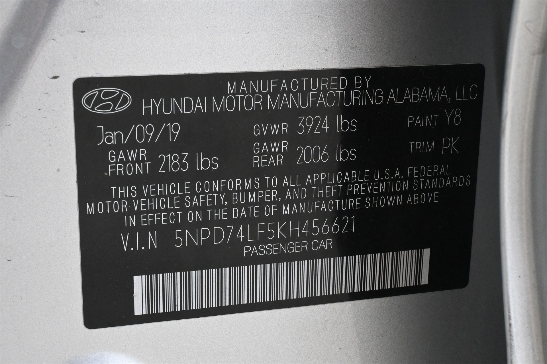 2019 Hyundai Elantra SE Silver at DeMontrond Gulf Freeway