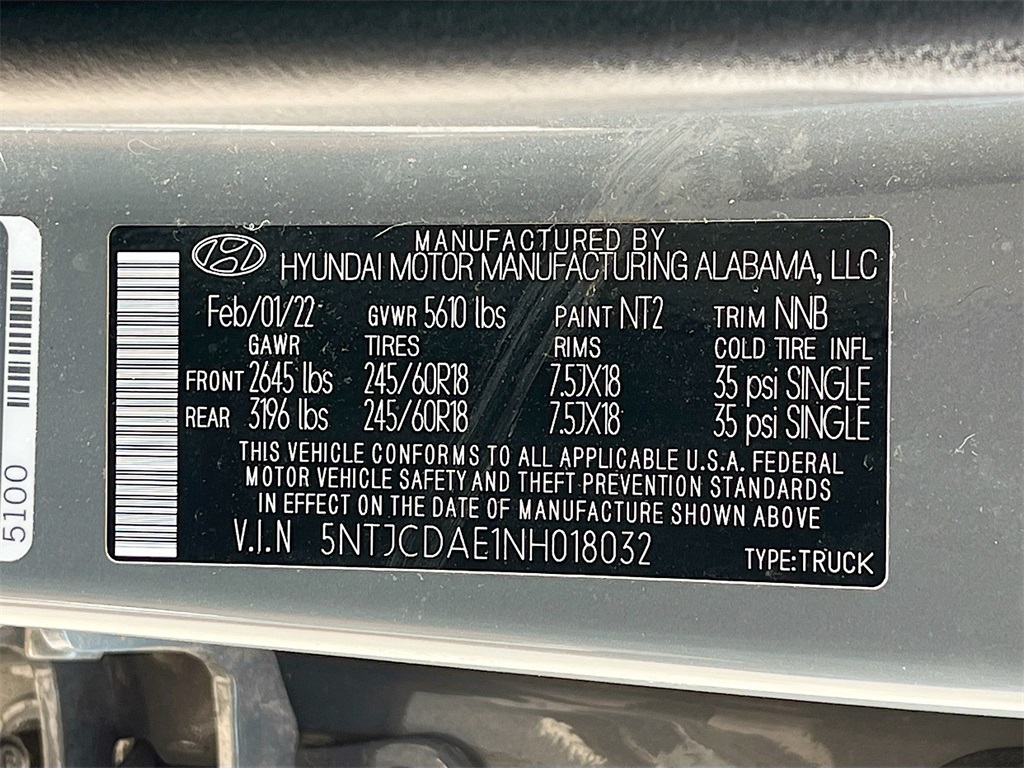 2022 Hyundai Santa Cruz SEL Gray at Bayway Cadillac Southwest