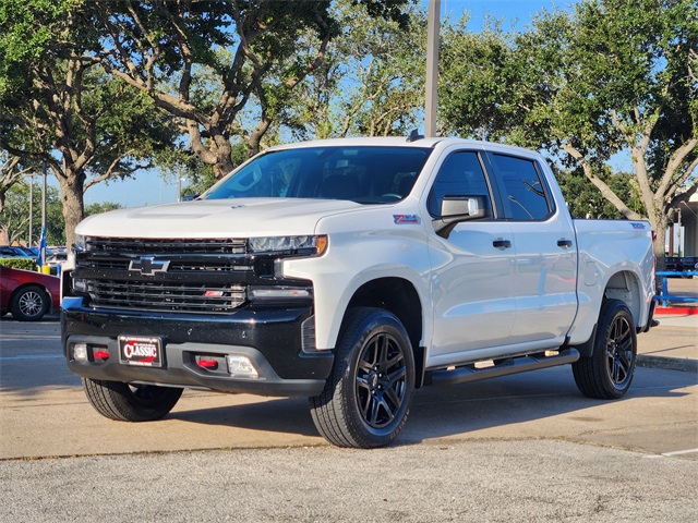 2022 Chevrolet Silverado 1500 LTD LT Trail Boss White at Monument Chevrolet