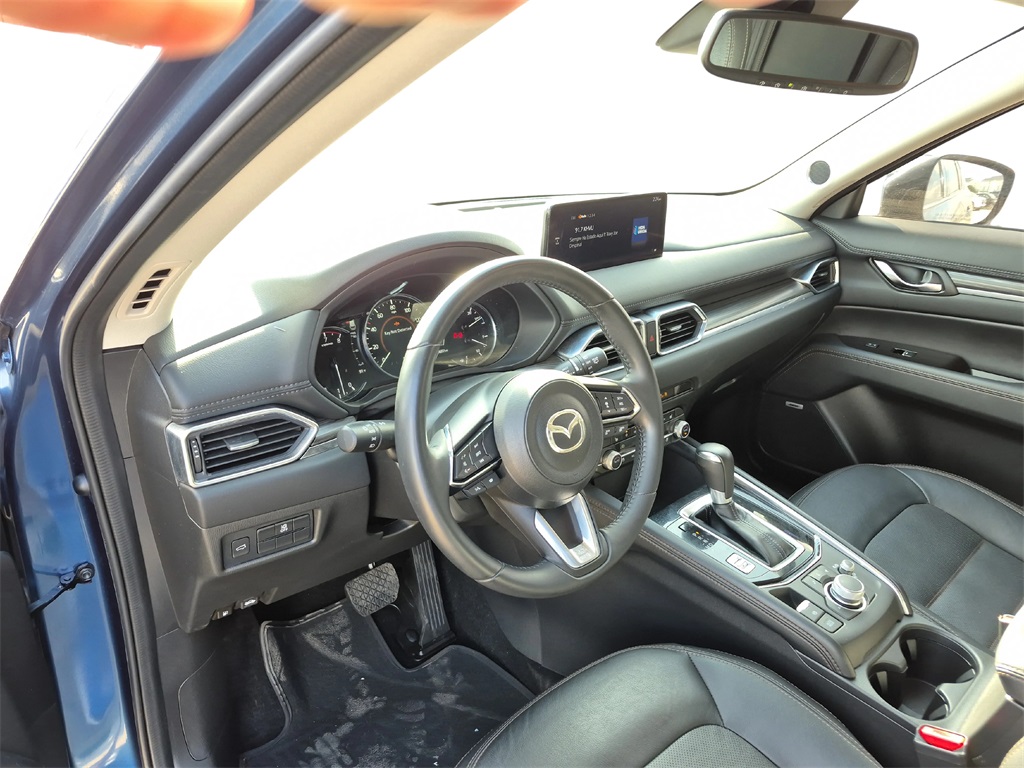 2023 Mazda CX-5 2.5 S Premium Plus Package Blue at Joe Myers Mazda Kia
