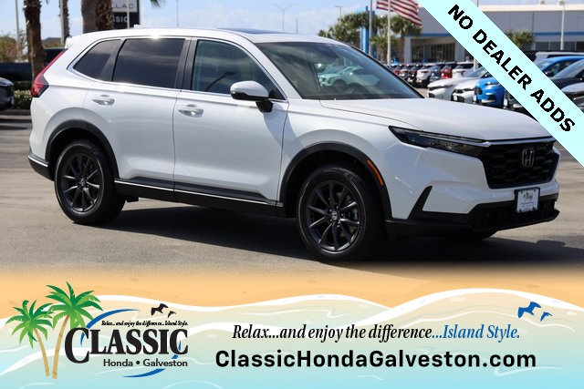 2026 Honda CR-V EX-L White at Classic Honda Galveston