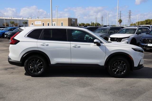 2026 Honda CR-V EX-L White at Classic Honda Galveston