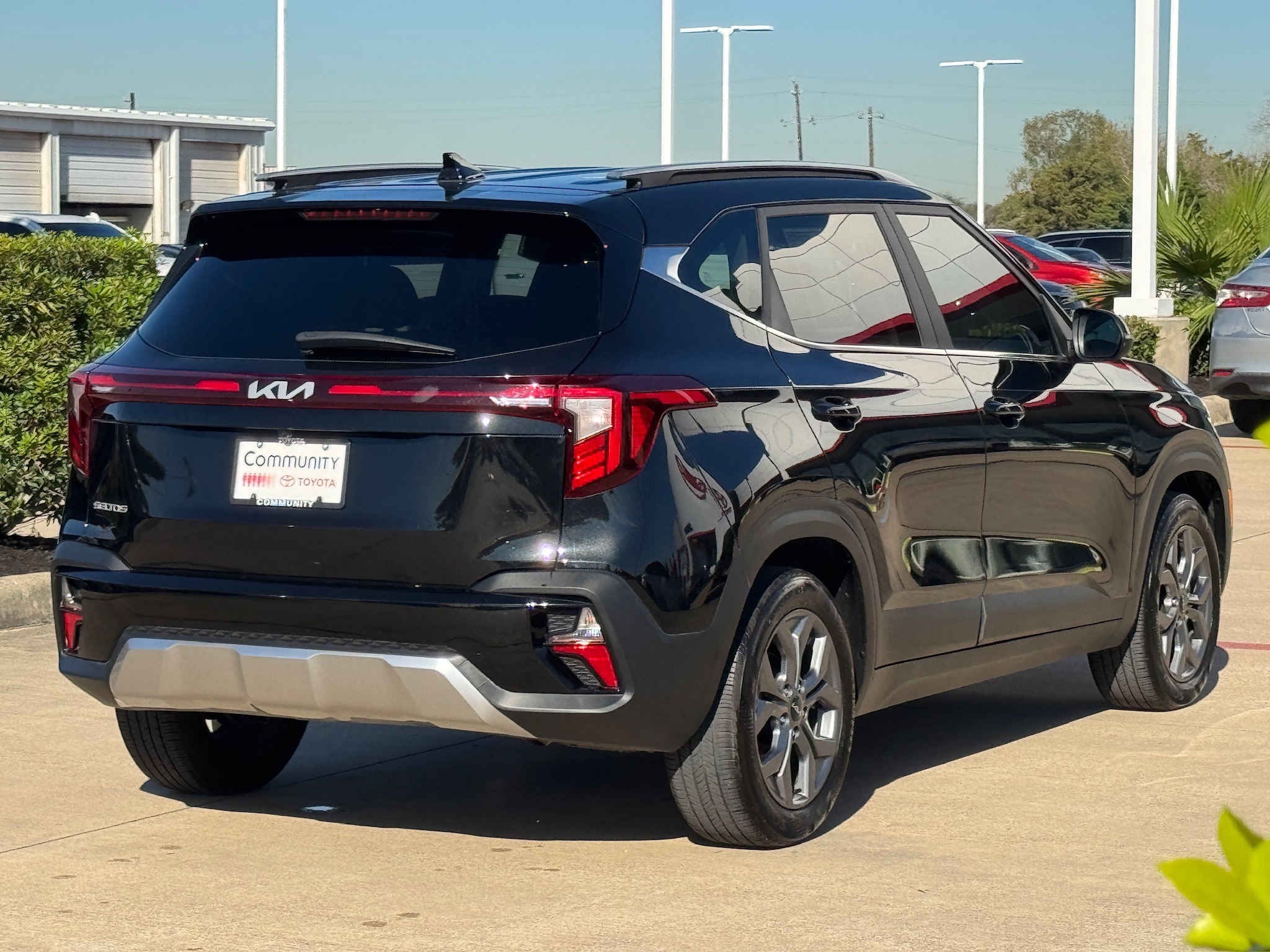 2024 Kia Seltos S Black at DeMontrond Automotive Group