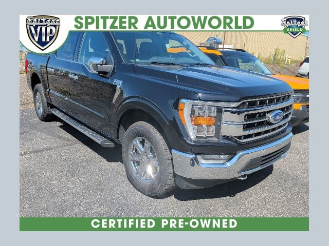 Black Metallic 2022 Ford F-150 Pickup Truck Four-Wheel Drive Automatic