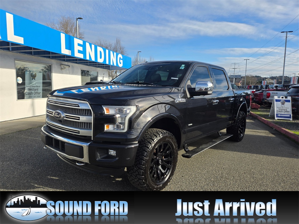 2015 Ford F-150 Platinum SuperCrew 4WD