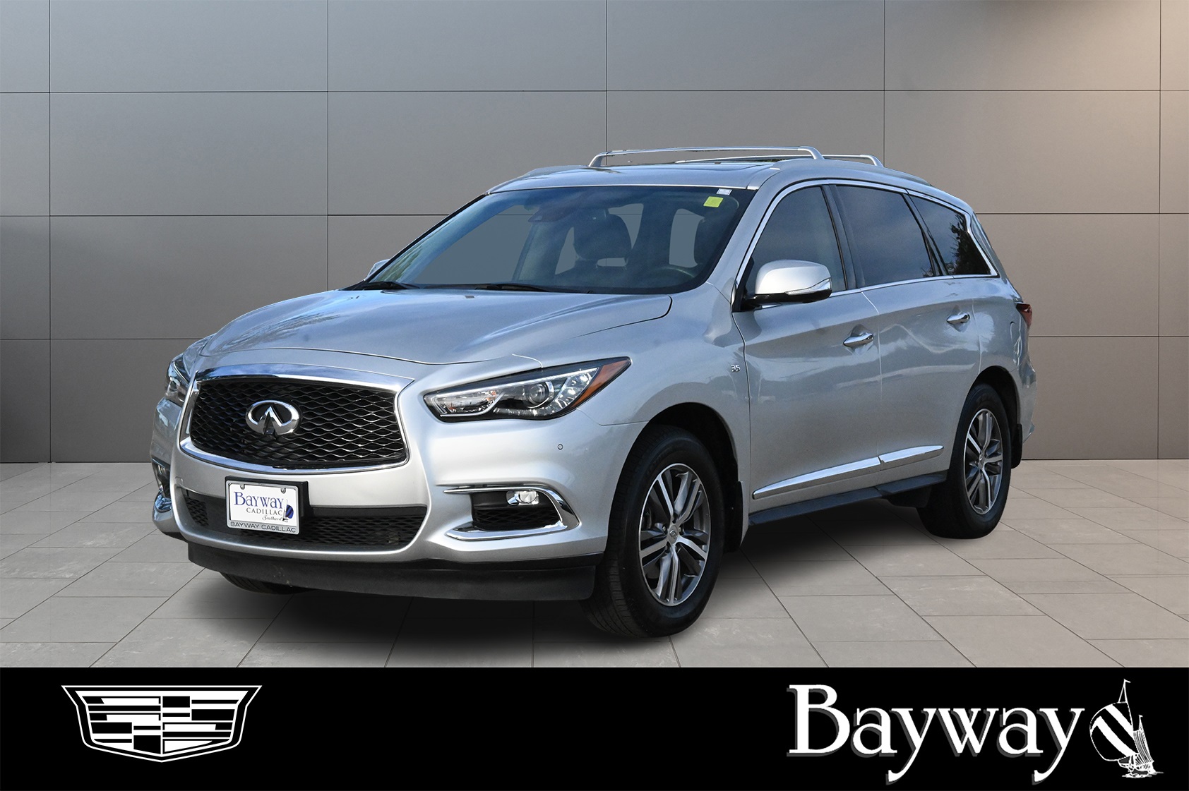 2020 INFINITI QX60 LUXE Silver at DeMontrond Mazda