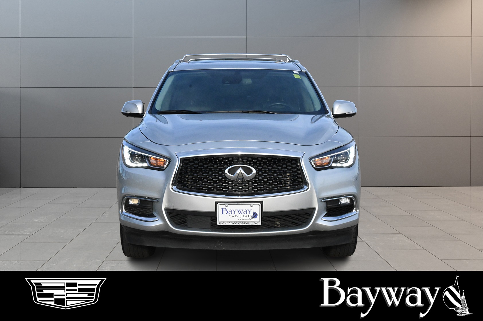 2020 INFINITI QX60 LUXE Silver at DeMontrond Mazda