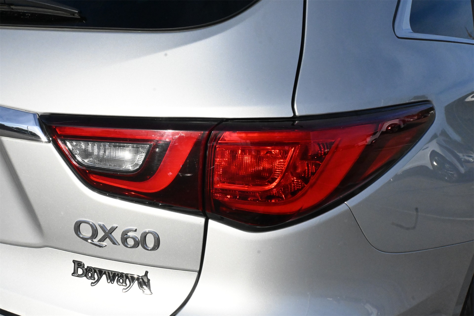 2020 INFINITI QX60 LUXE Silver at DeMontrond Mazda