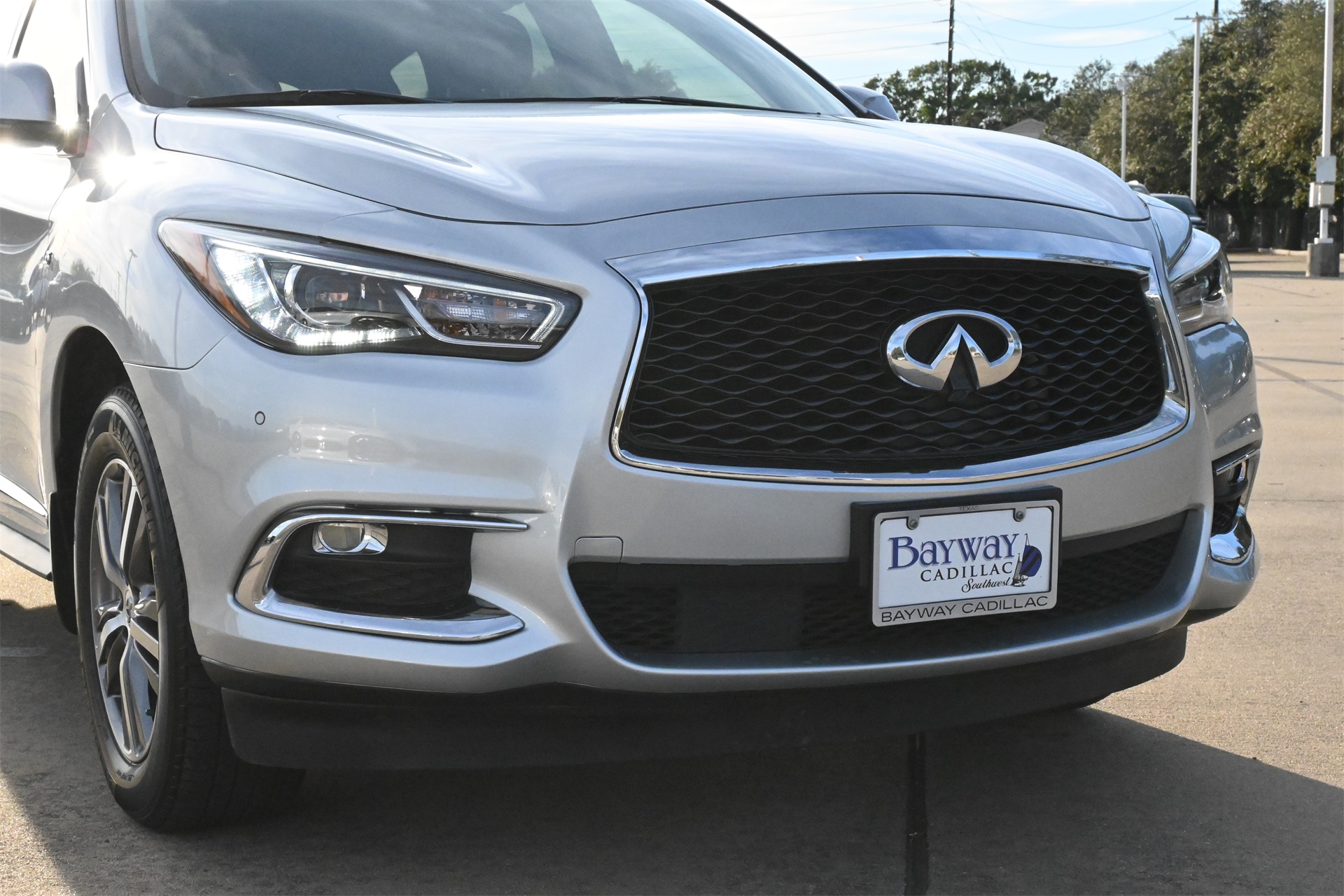 2020 INFINITI QX60 LUXE Silver at DeMontrond Mazda