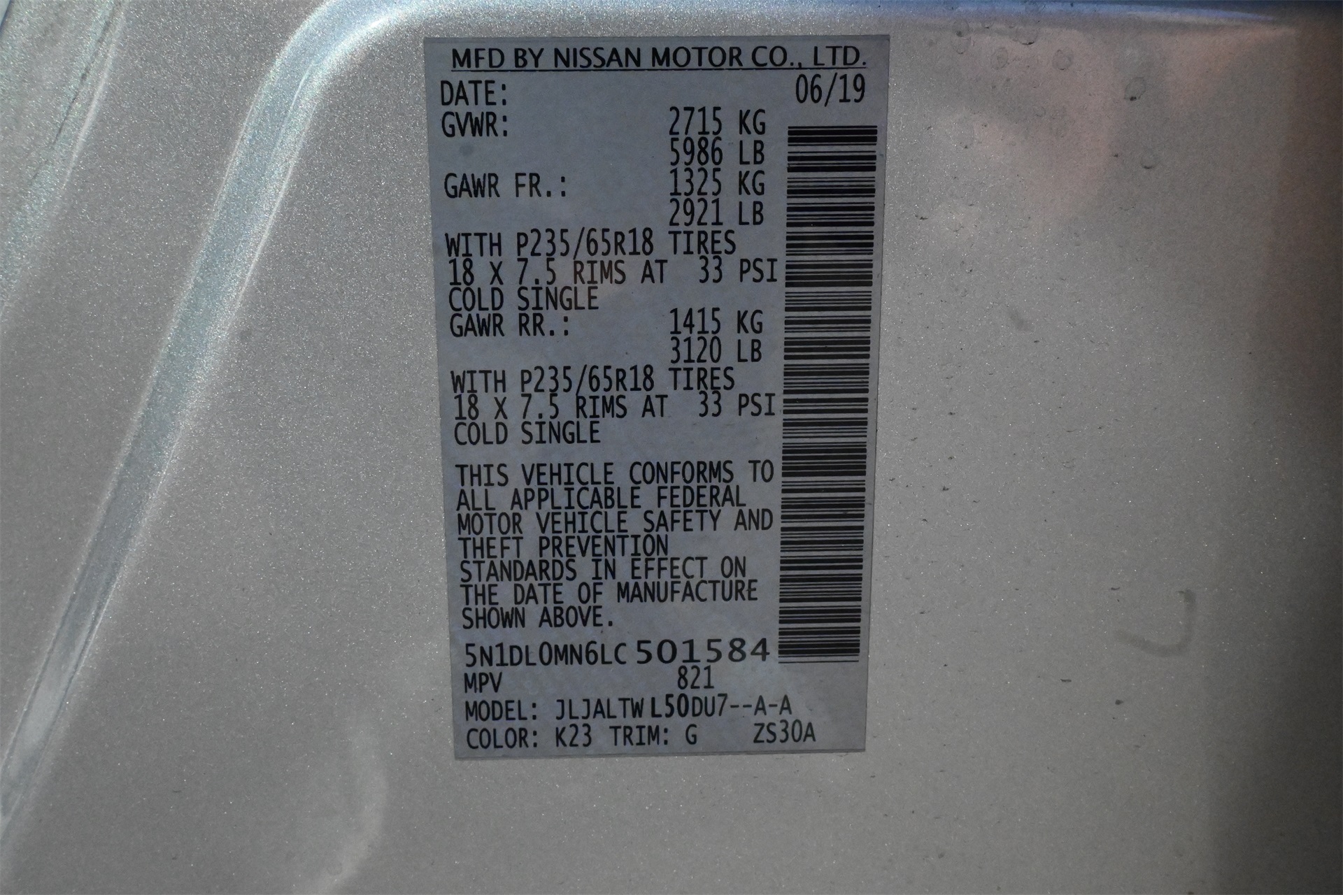 2020 INFINITI QX60 LUXE Silver at DeMontrond Mazda