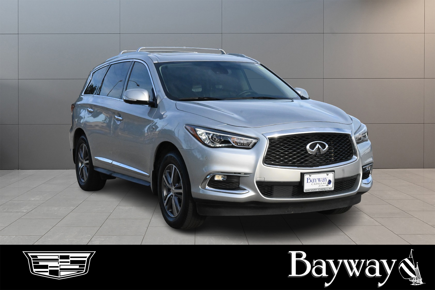 2020 INFINITI QX60 LUXE Silver at DeMontrond Mazda