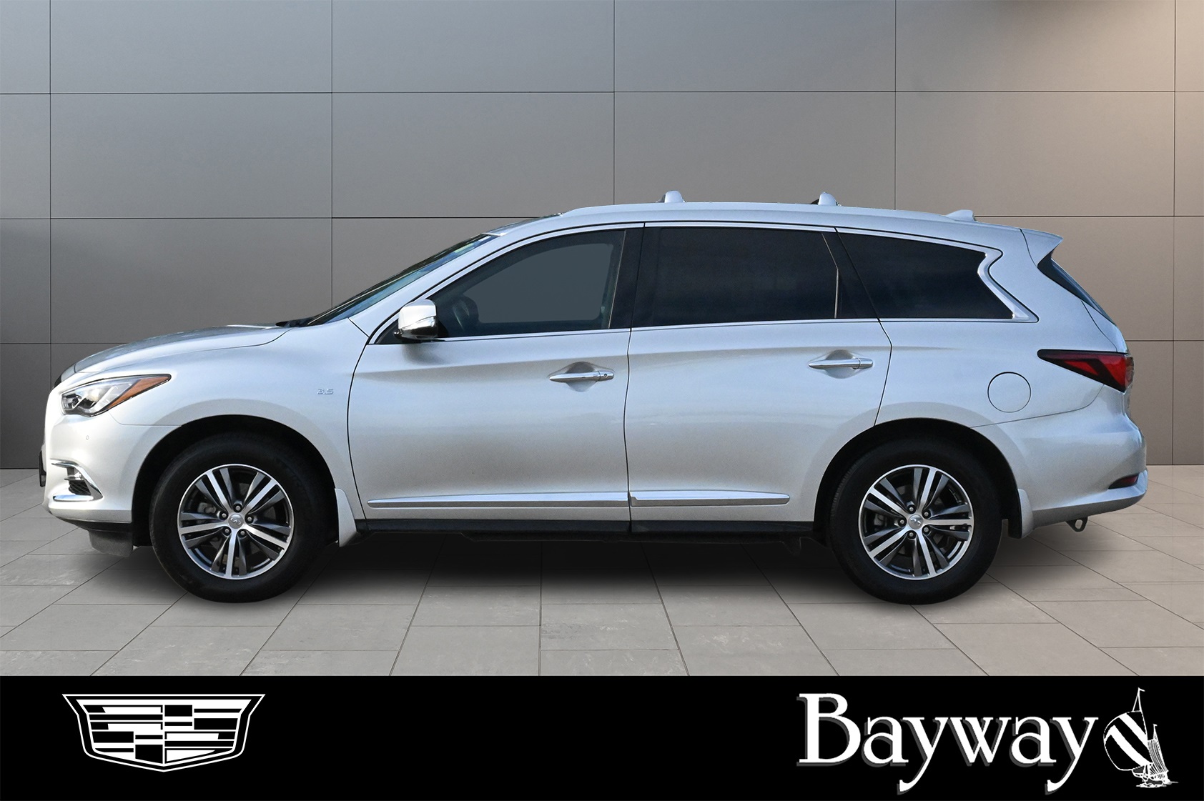 2020 INFINITI QX60 LUXE Silver at DeMontrond Mazda