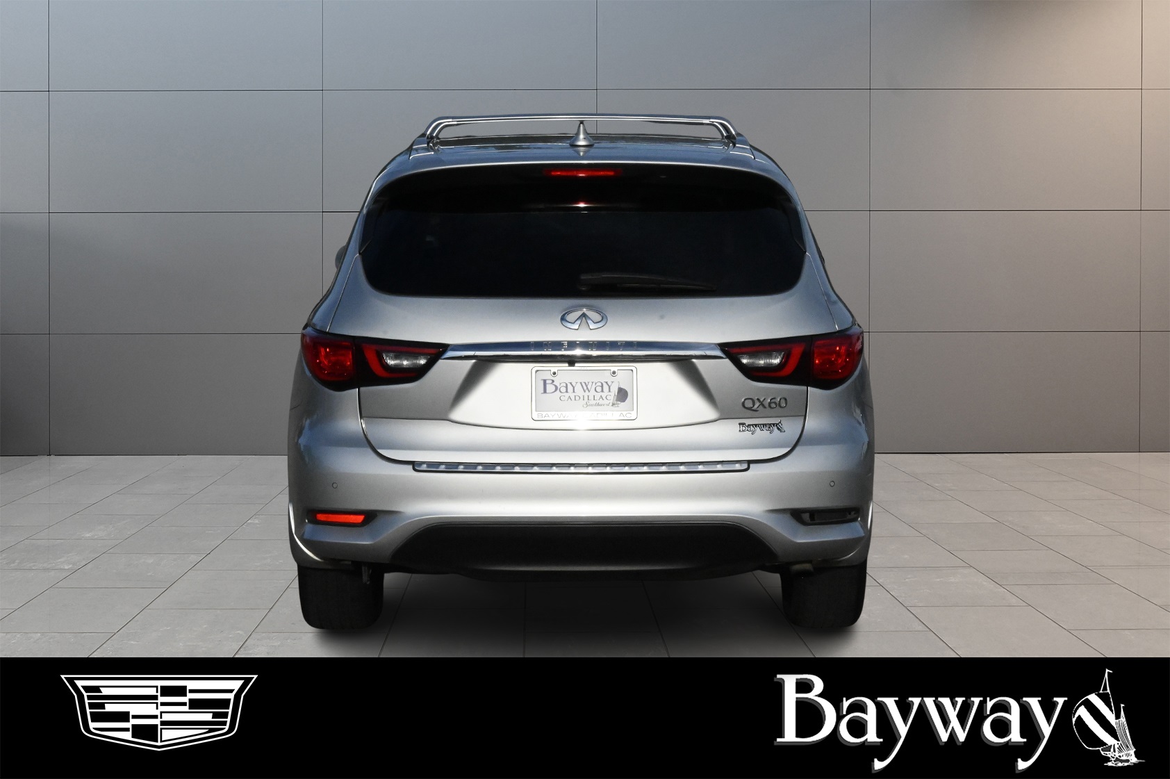 2020 INFINITI QX60 LUXE Silver at DeMontrond Mazda