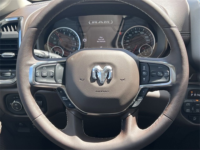 2025 Ram 1500 Laramie White at DeMontrond Auto Country