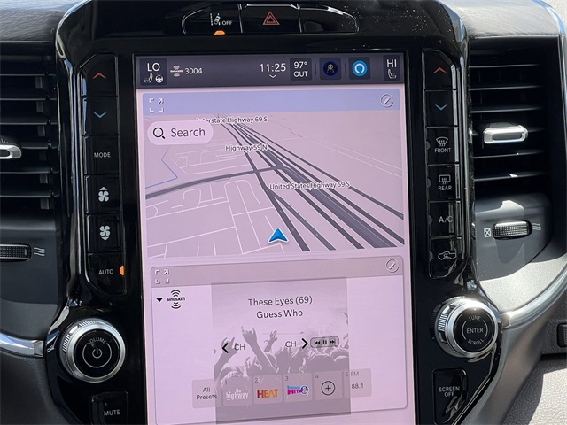 2025 Ram 1500 Laramie White at DeMontrond Auto Country