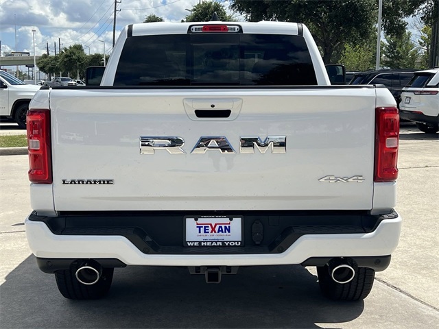 2025 Ram 1500 Laramie White at DeMontrond Auto Country