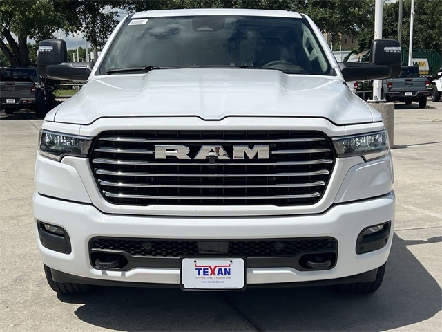 2025 Ram 1500 Laramie White at DeMontrond Auto Country