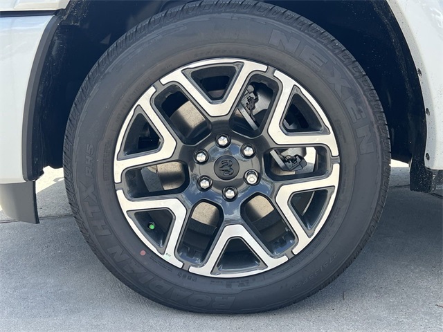 2025 Ram 1500 Laramie White at DeMontrond Auto Country