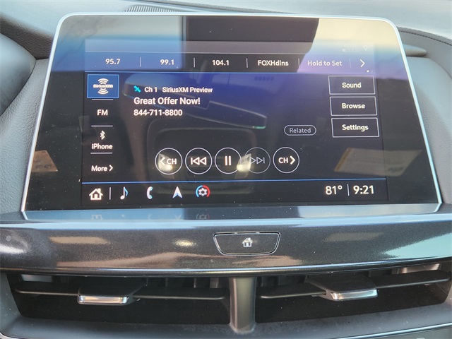 2023 Cadillac CT5 Luxury White at Bayway Cadillac Southwest