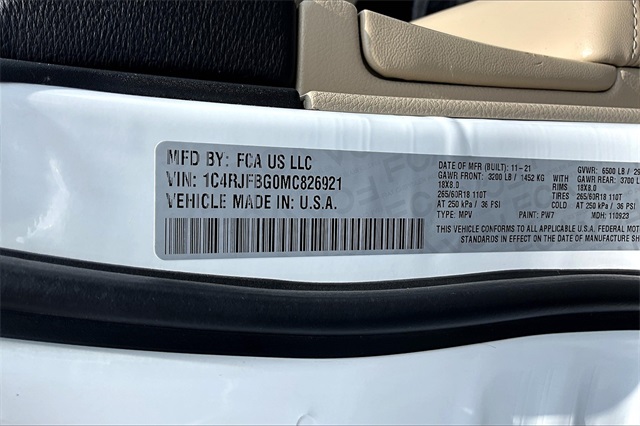 Used 2021 Jeep Grand Cherokee For Sale in Gloucester, MA