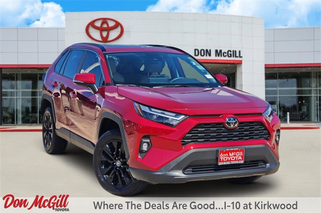 2025 Toyota RAV4 XLE Premium Red at Don McGill Toyota