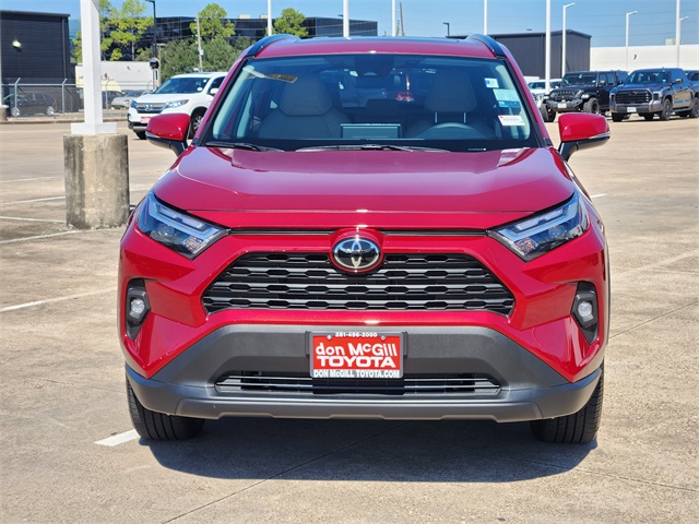 2025 Toyota RAV4 XLE Premium Red at Don McGill Toyota
