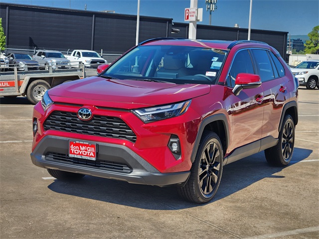2025 Toyota RAV4 XLE Premium Red at Don McGill Toyota