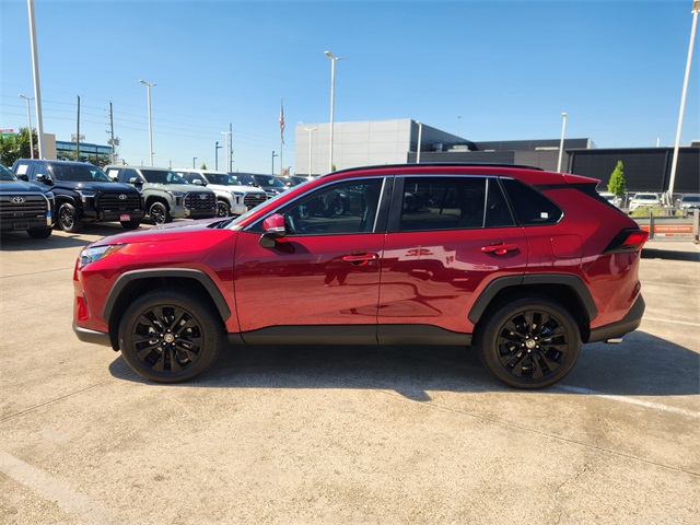 2025 Toyota RAV4 XLE Premium Red at Don McGill Toyota