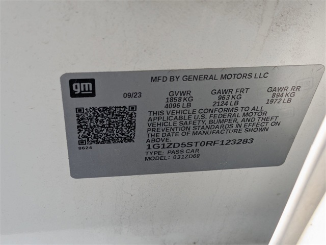 2024 Chevrolet Malibu LT White at Davis Toyota of Orangeburg