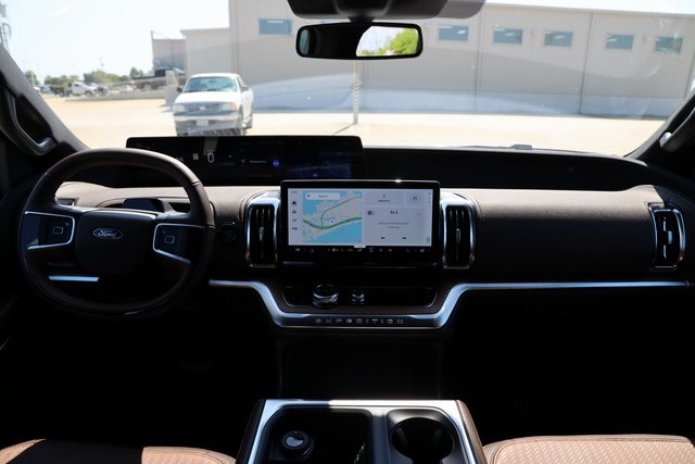 2025 Ford Expedition Max King Ranch White at Baytown Hyundai