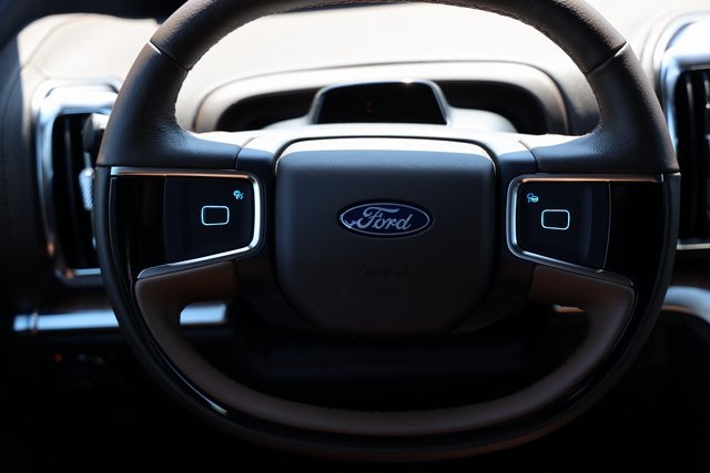 2025 Ford Expedition Max King Ranch White at Baytown Hyundai