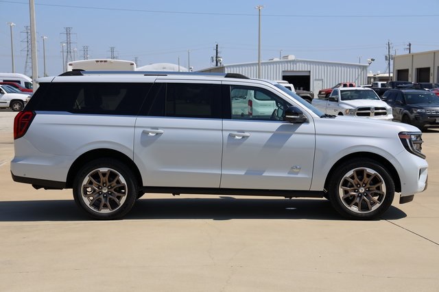 2025 Ford Expedition Max King Ranch White at Baytown Hyundai