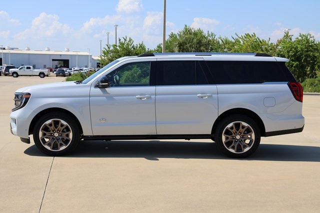 2025 Ford Expedition Max King Ranch White at Baytown Hyundai
