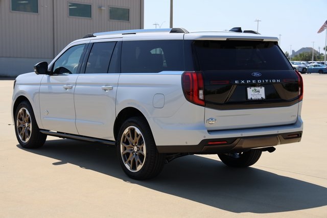 2025 Ford Expedition Max King Ranch White at Baytown Hyundai