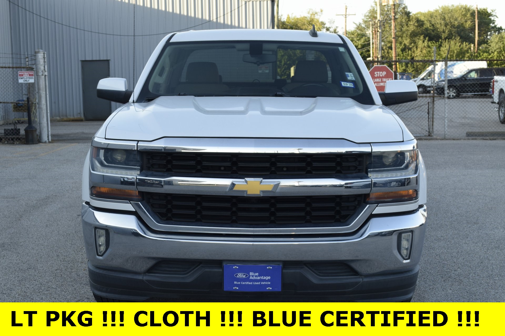 2018 Chevrolet Silverado 1500 LT White at Martin Chrysler Dodge Jeep Ram