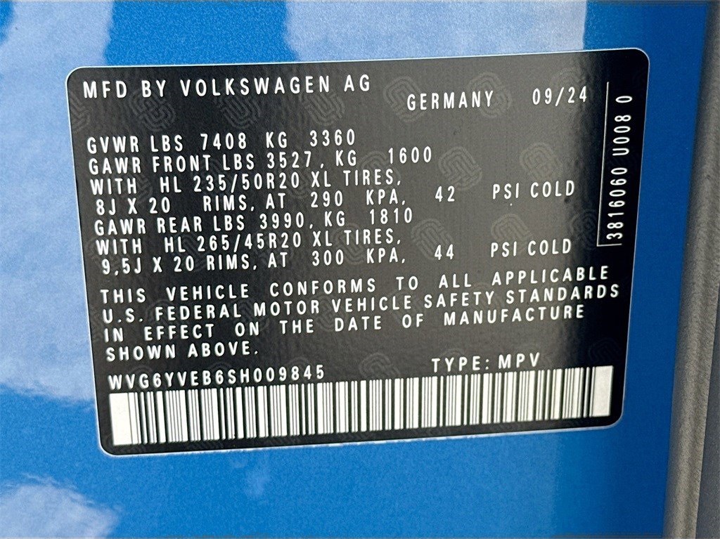 2025 Volkswagen ID. Buzz 1st Edition Blue at DeMontrond Automotive Group