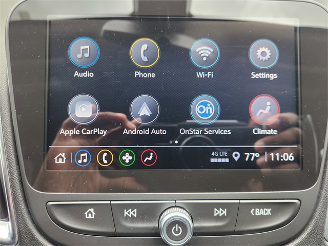 2021 Chevrolet Malibu LT Red at Emmons Autoplex