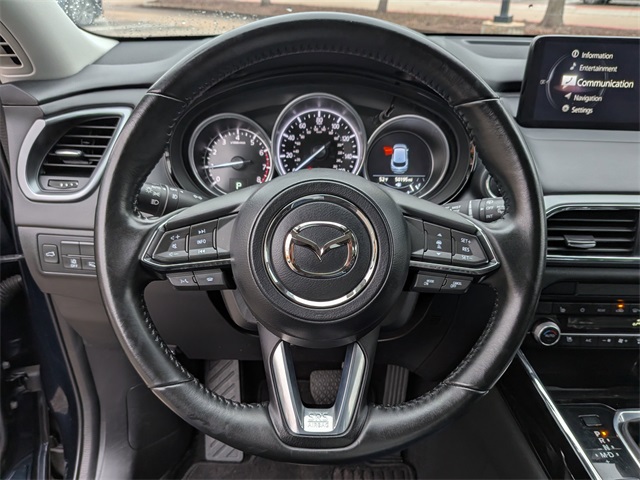 2023 Mazda CX-9 Touring Plus Blue at DeMontrond Mazda