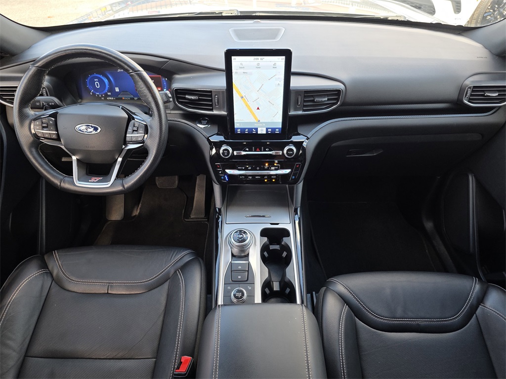 2022 Ford Explorer ST Silver at Tom Peacock Cadillac