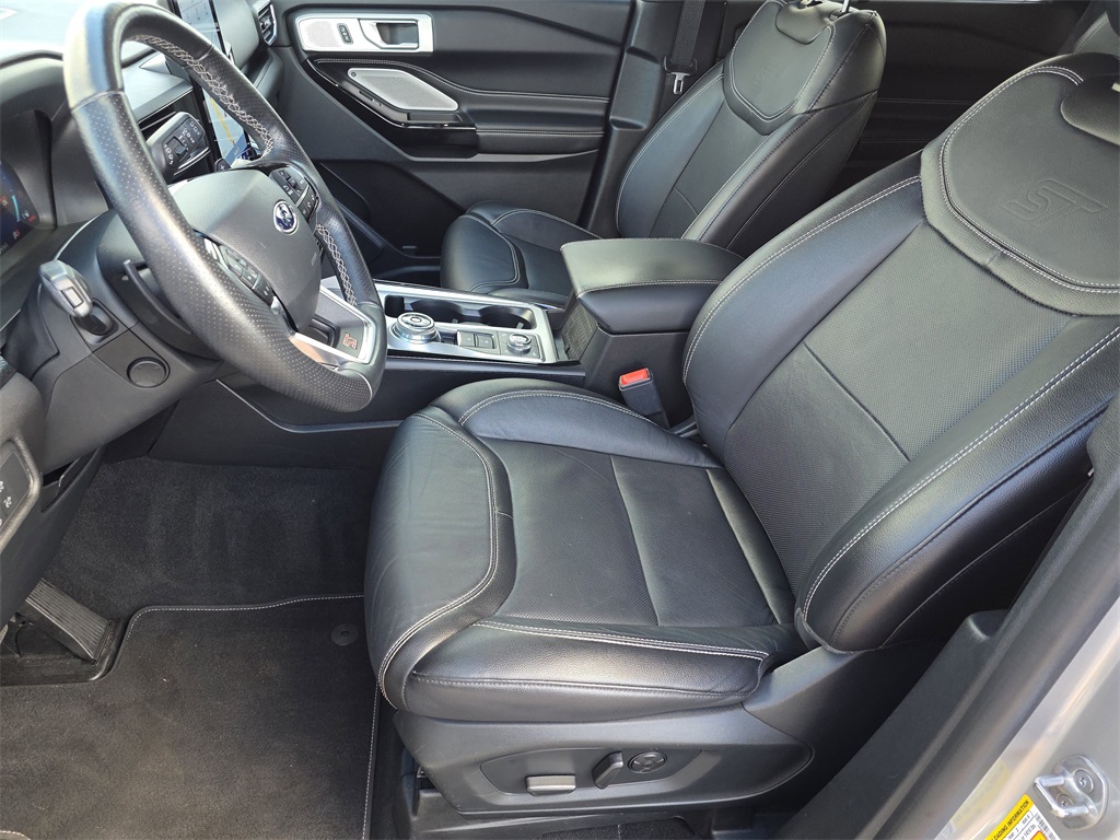 2022 Ford Explorer ST Silver at Tom Peacock Cadillac