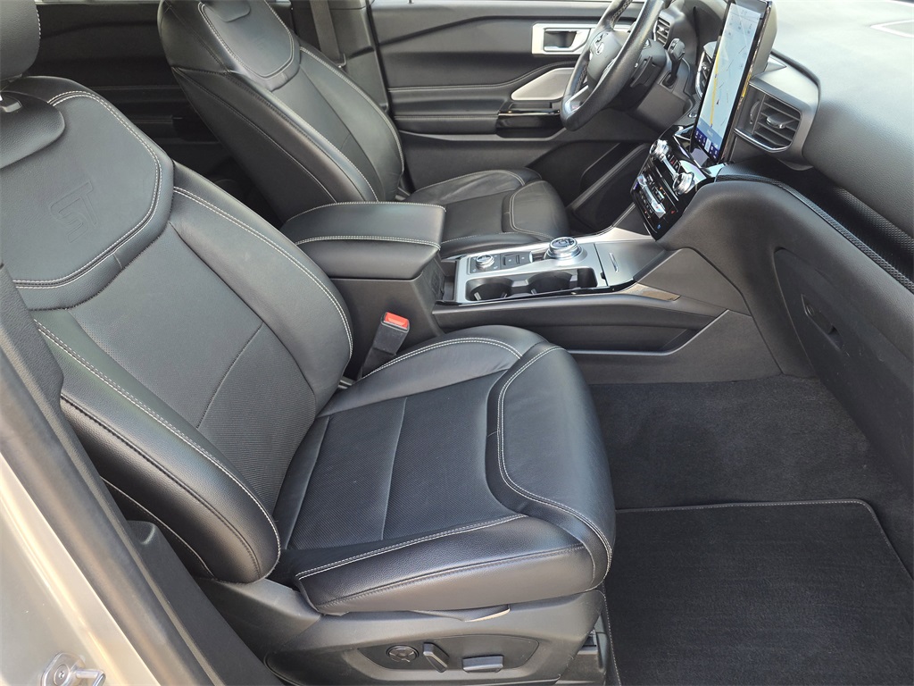 2022 Ford Explorer ST Silver at Tom Peacock Cadillac