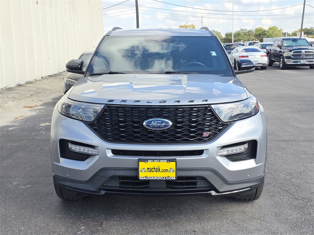 2022 Ford Explorer ST Silver at Tom Peacock Cadillac