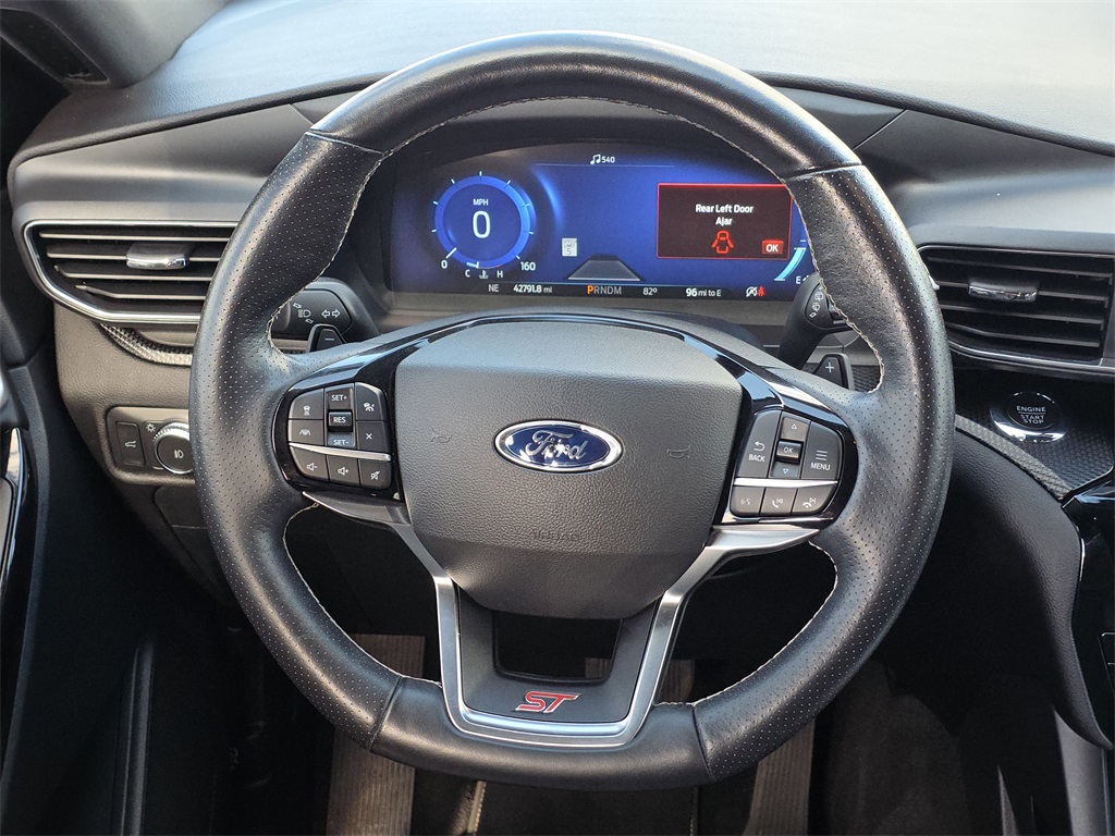 2022 Ford Explorer ST Silver at Tom Peacock Cadillac