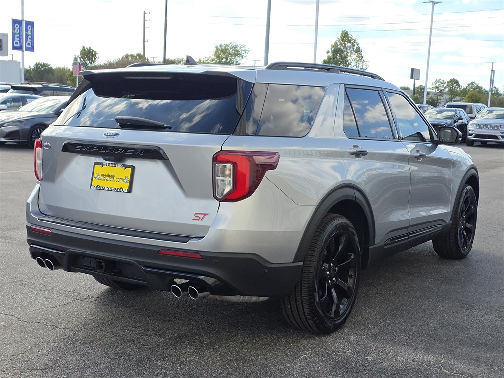 2022 Ford Explorer ST Silver at Tom Peacock Cadillac