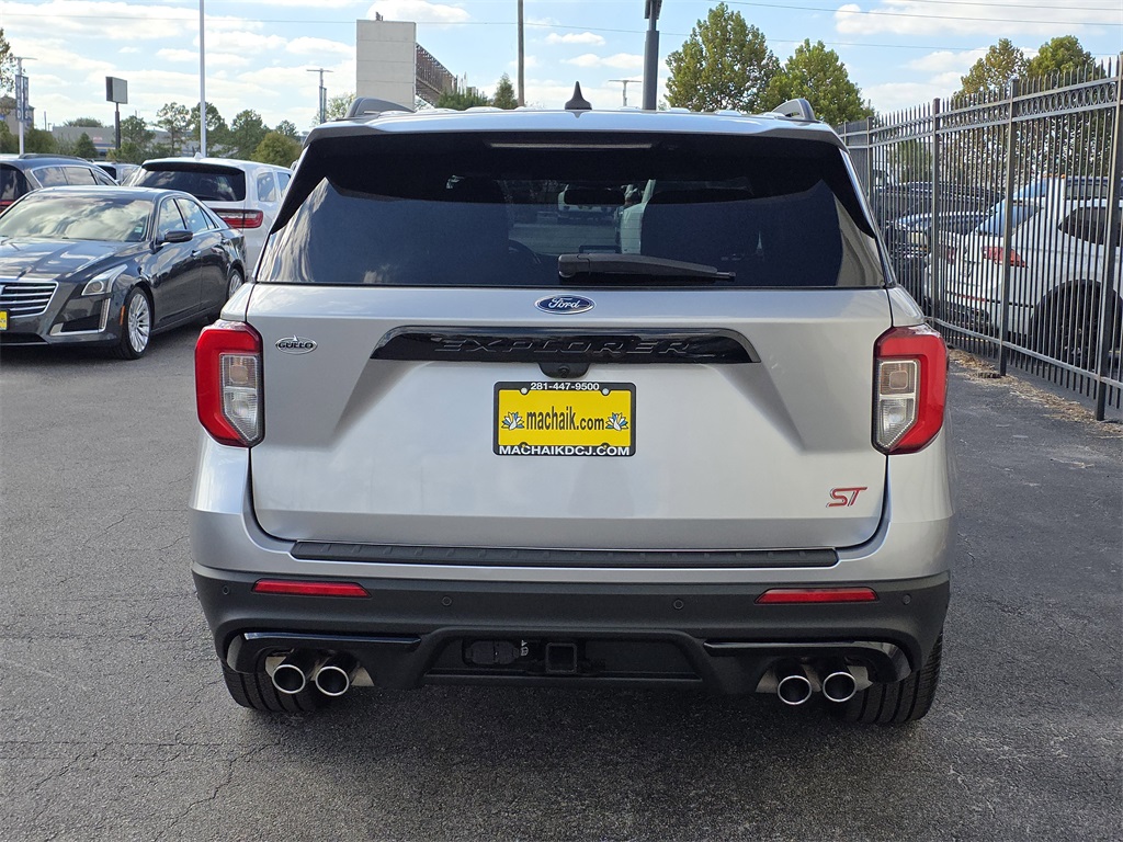 2022 Ford Explorer ST Silver at Tom Peacock Cadillac