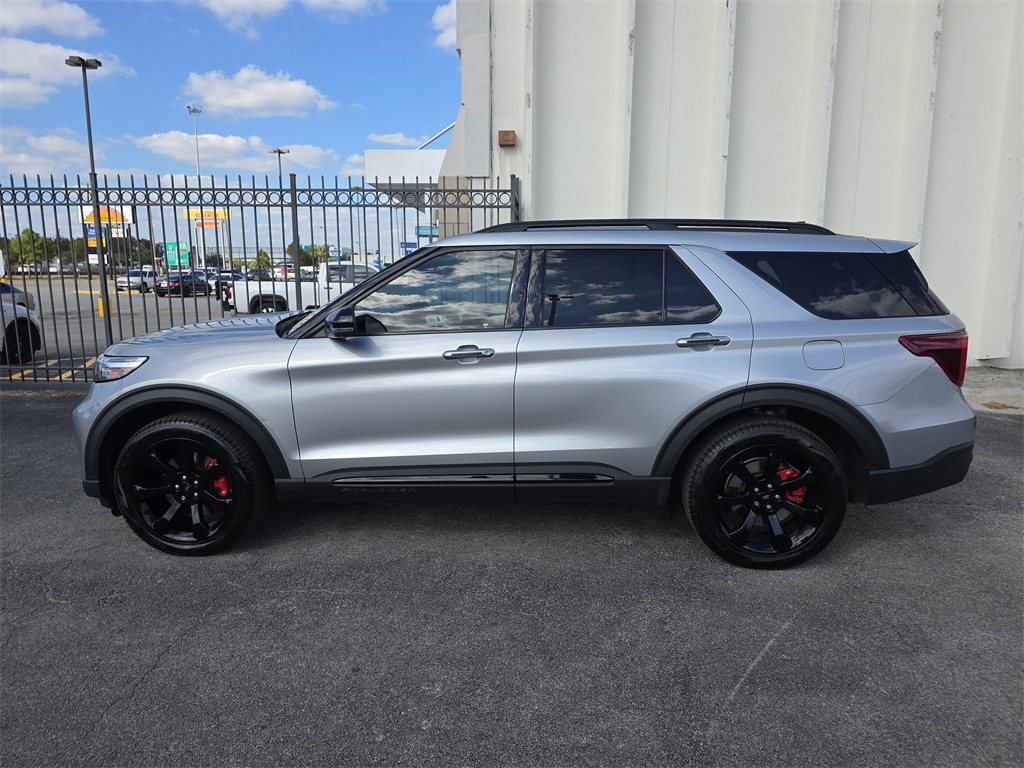 2022 Ford Explorer ST Silver at Tom Peacock Cadillac