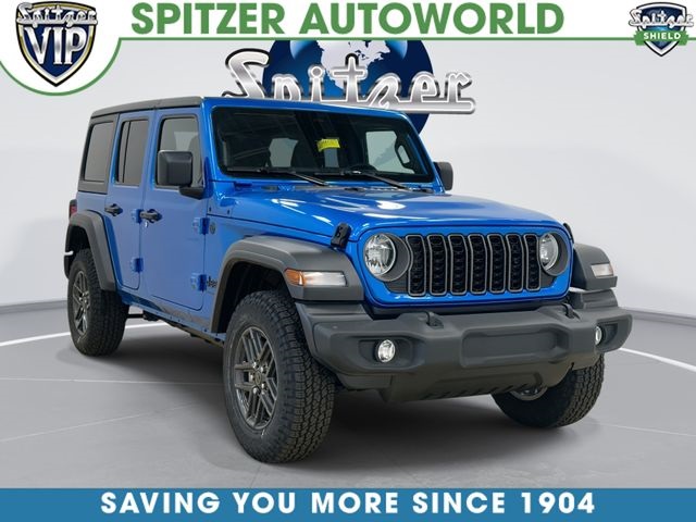 Hydro Blue Pearl Coat 2026 Jeep Wrangler SUV / Crossover Four-Wheel Drive 8-Speed Automatic