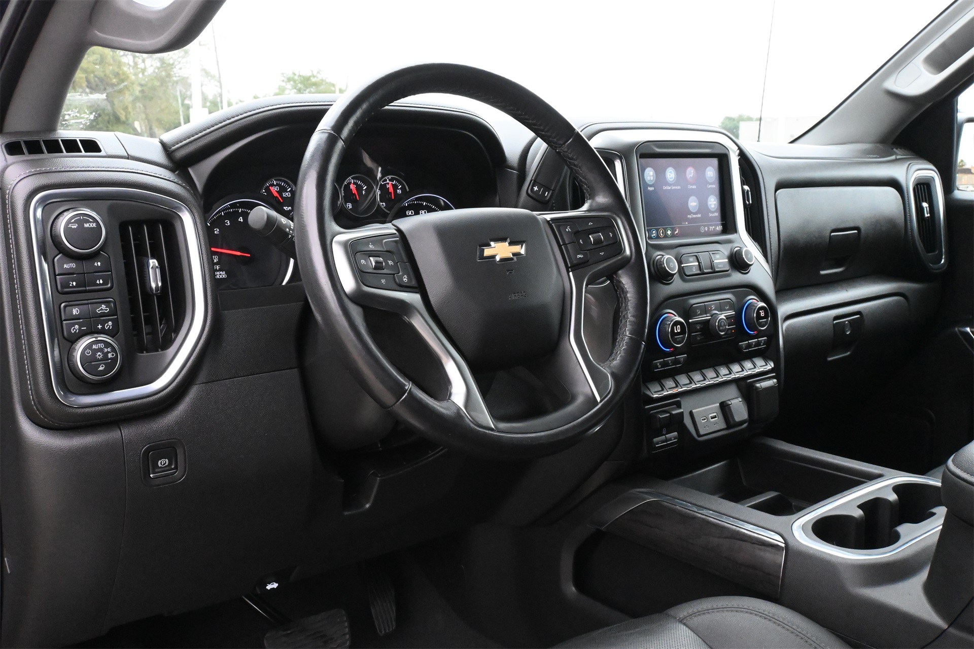 2022 Chevrolet Silverado 1500 LTD LTZ Blue at Mac Haik CDJR North Houston