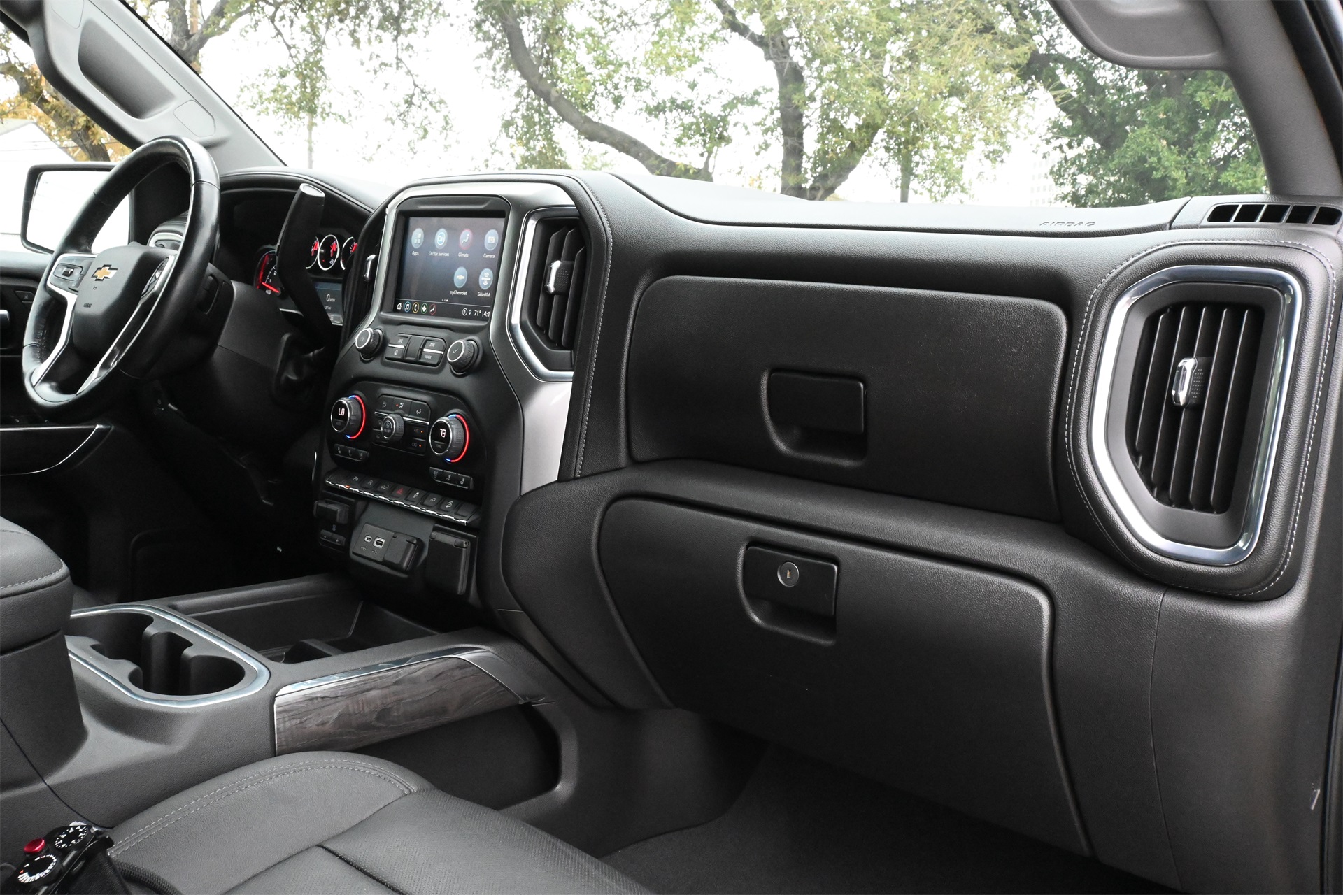 2022 Chevrolet Silverado 1500 LTD LTZ Blue at Mac Haik CDJR North Houston