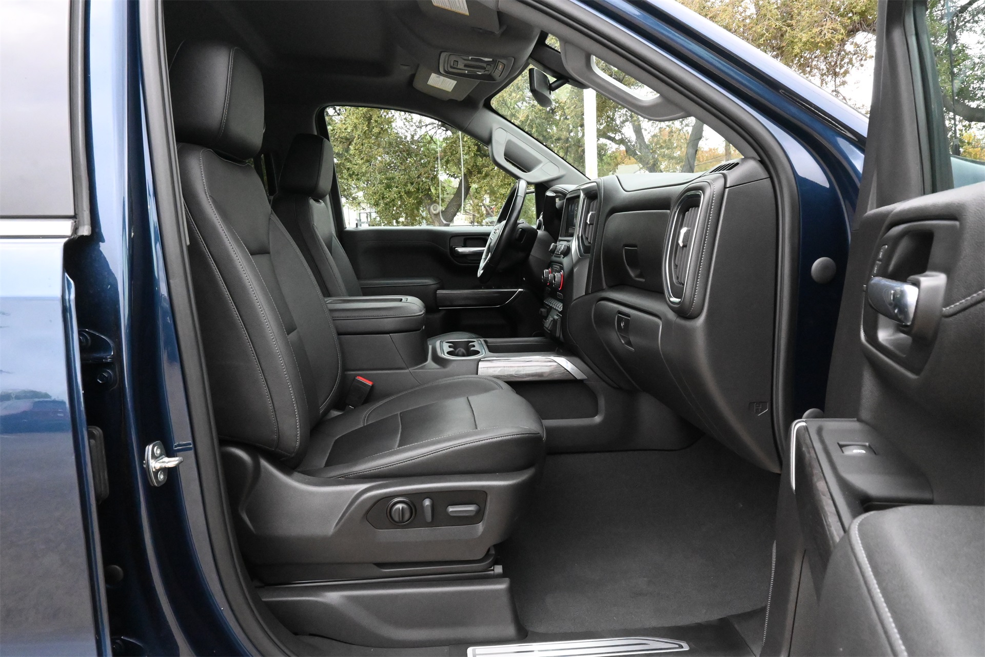 2022 Chevrolet Silverado 1500 LTD LTZ Blue at Mac Haik CDJR North Houston